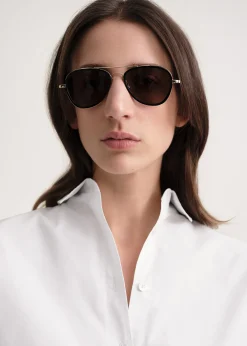 Aviator sunglasses black