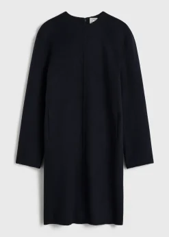 Broad doublé tunic navy