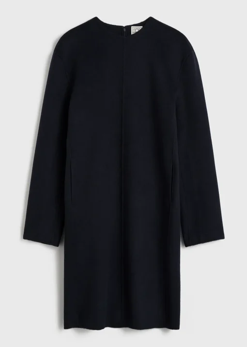 Broad doublé tunic navy