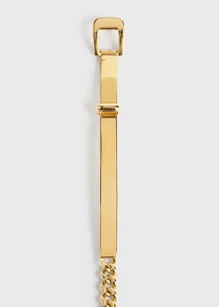 Chain belt gold