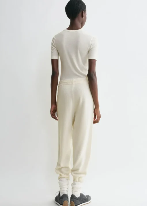Classic rib tee winter white