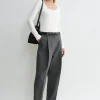 Classic rib top white