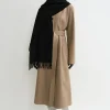 Classic wool scarf black