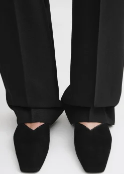 Everyday suede flats suede
