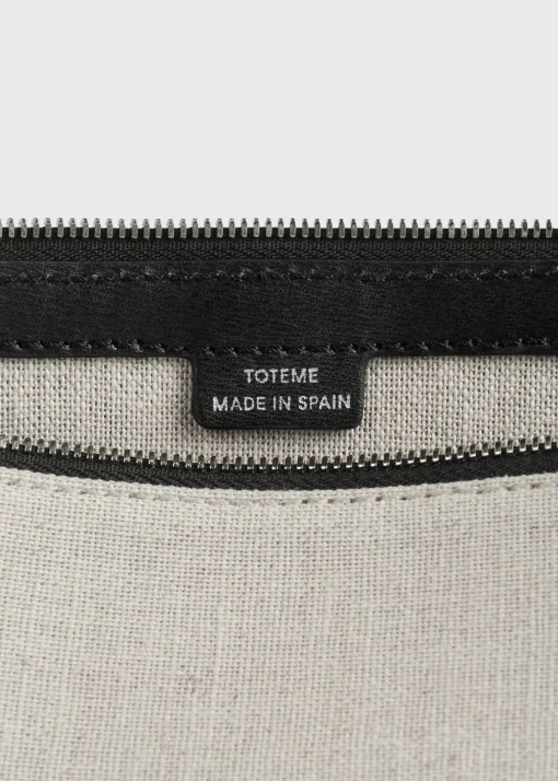 Monogram travel pouch ecru