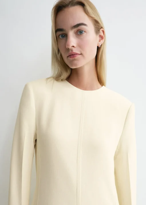 Pocket dress butter