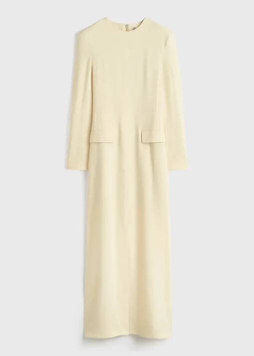 Pocket dress butter
