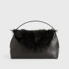 Shearling bag bark