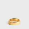 Signature ring gold