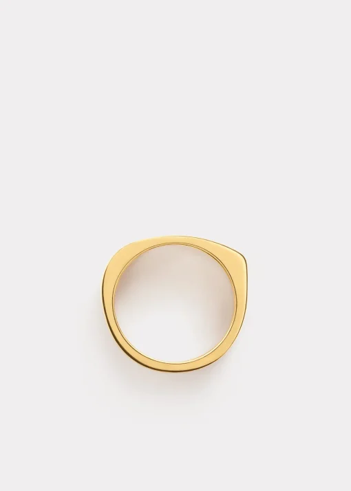 Signature ring gold