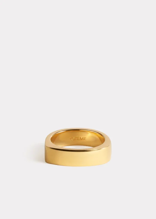 Signature ring gold