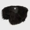 Silky shearling collar bark