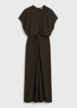 Slouch waist dress bark