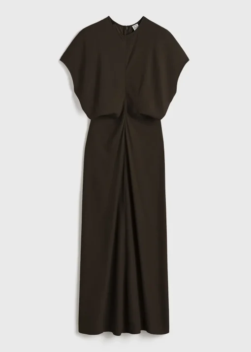 Slouch waist dress bark