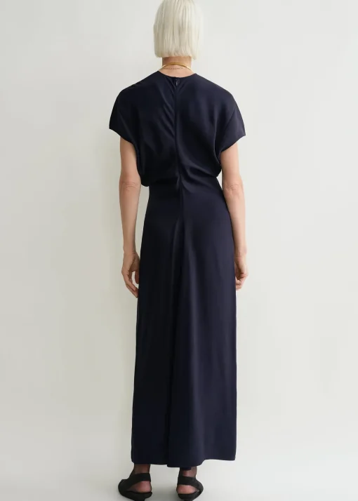 Slouch waist dress navy