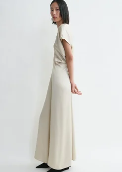 Slouch waist dress pearl