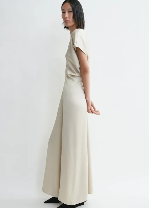 Slouch waist dress pearl