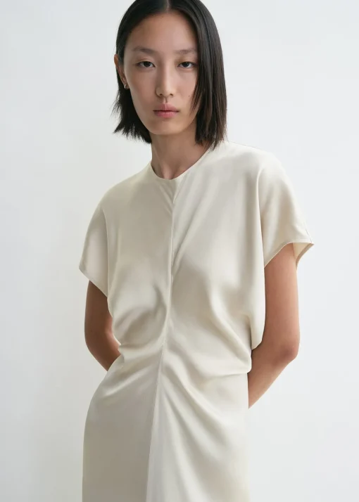 Slouch waist dress pearl
