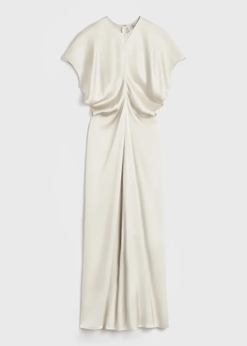 Slouch waist dress pearl