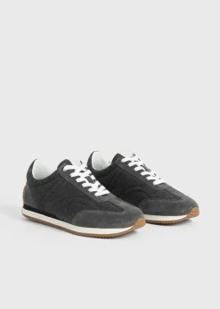 Sport sneakers dark grey