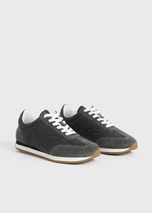 Sport sneakers dark grey