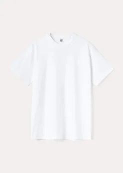 Straight cotton tee off-white