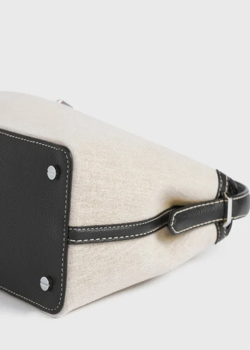 T-Lock canvas top handle ecru/black