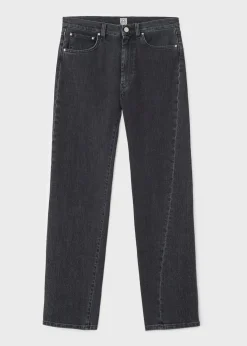 Twisted seam denim grey