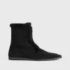 Zipped winter boots black