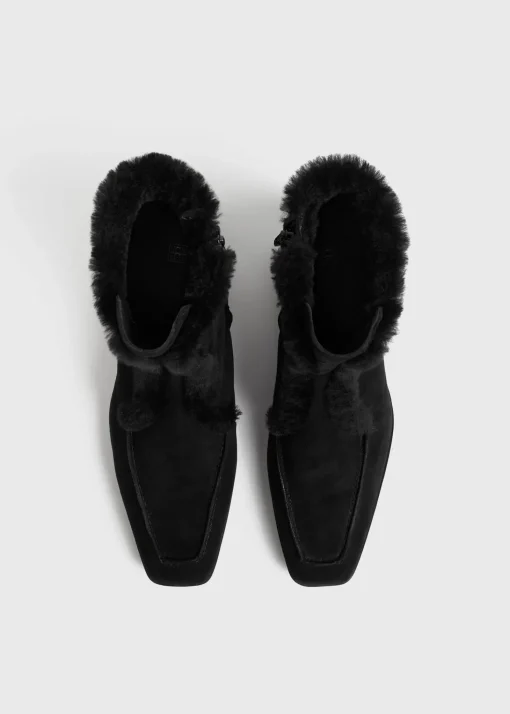 Zipped winter boots black