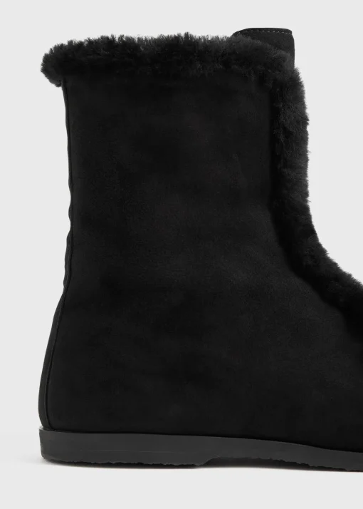 Zipped winter boots black